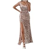 Suggerimenti di stile: questo abito con paillettes è molto versatile e può essere facilmente abbinato a jeans skinny, giacche, blazer, ballerine, tacchi, sneakers, sandali, ecc. Abbinalo a un copricostume e sandali per un look da vacanza al mare. Ti consigliamo di aggiungere una collana e degli orecchini coordinati per distinguerti dalla massa. Se hai un appuntamento importante, un abito con paillettes ti renderà radiosa senza sforzo.
