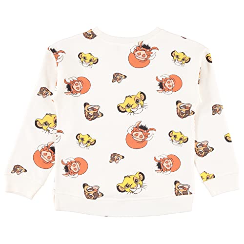 Image of Disney Girls Sweatshirt & T-Shirt Set - Minnie Mouse & Lion King Clothing Set- Sizes 4-16