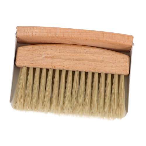 WESIEVYA Mini Scopa e Paletta Multiuso per Pulizia Desktop e Auto Spazzola Compatta per Rimuovere Polvere e Pelo Animali Leggera e Facile da Usare per Spazi Ridotti