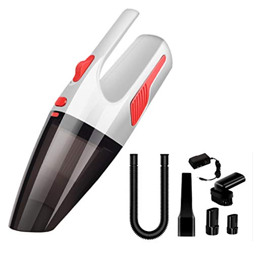 Handvakuum, Handstaubsauger Cordless mit hohen Leistung, Staubsauger Hand Angetrieben durch Li-Ionen-Akku Wiederaufladbare Quick Charge Tech, Auto
