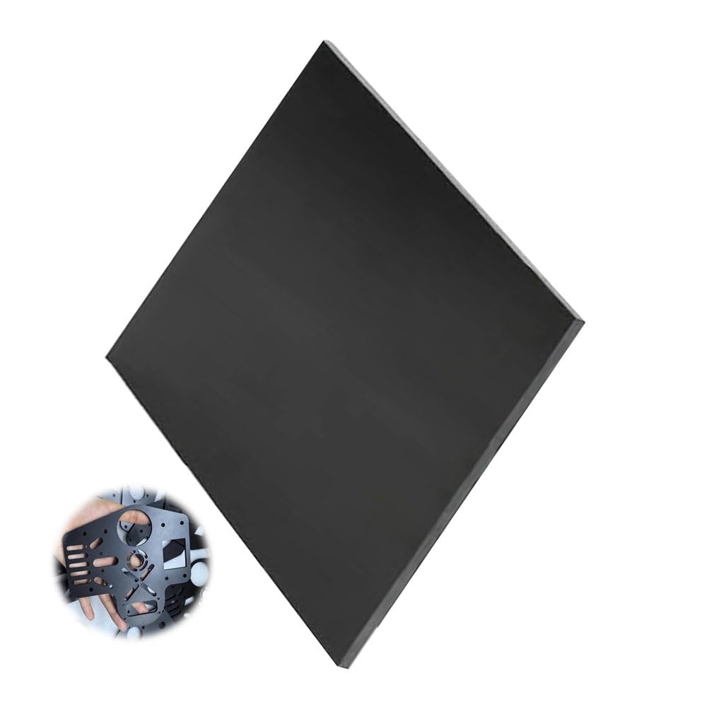 Plaque En Fibre De Verre époxy G10/FR4 Noir – 300x300 Mm – Épaisseur 0.5 Mm – Pour électronique, Bricolage, Antistatique