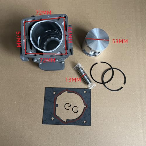 Kit cylindre-piston EB880 53 mm avec joint de souffleur PB-8010 79 CC