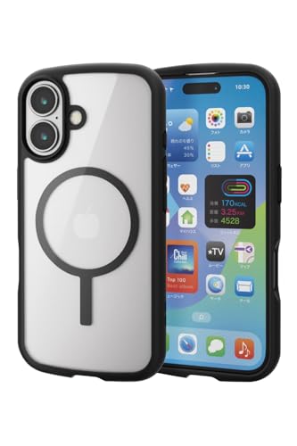 GR iPhone 16 P[X NA ϏՌ Ռz }Olbg nCubh ^ y CX[d Xgbvz[t SGA[NbV Xgbvz_[V[gt TOUGH SLIM LITE ubN PM-A24ATSLFC