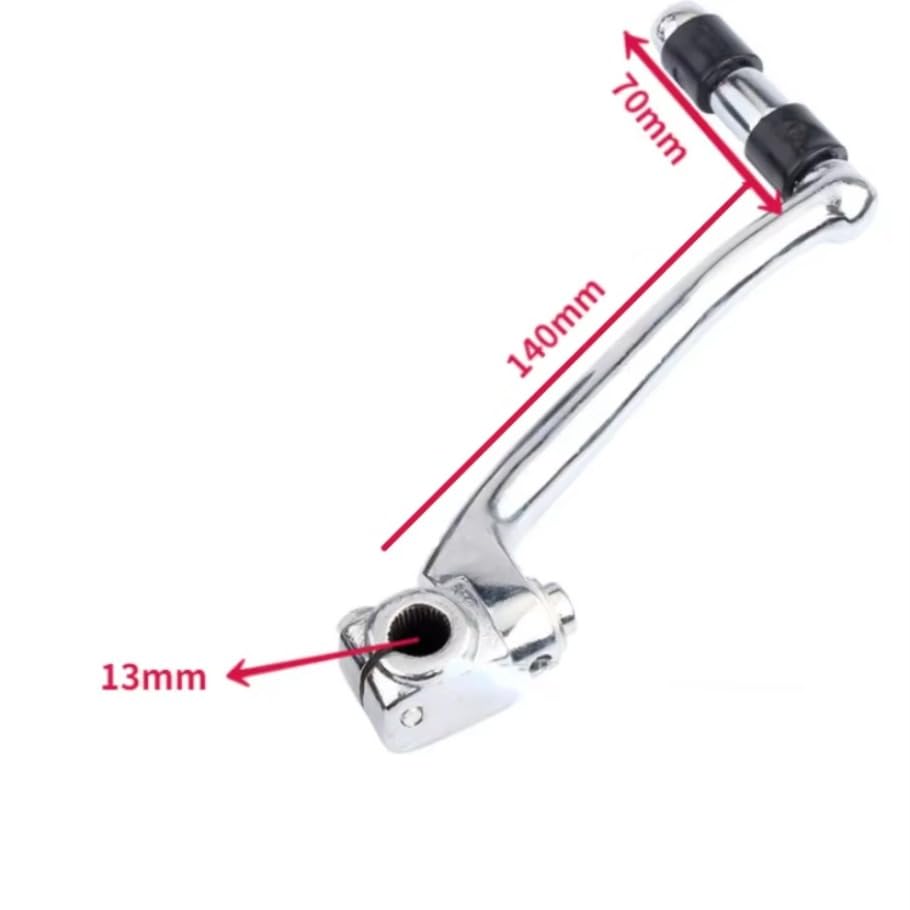 Levier de démarrage à pied 13mm universel pour kick de moto - 2