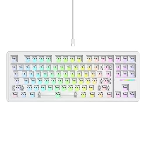 GTSP 75% Custom Barebones Keyboard kit Gasket Mouted,Blank...