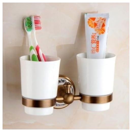 Conjunto de acessórios de banheiro de latão sólido, gancho de robe, suporte de papel, barra de toalha, cesta de sabonete, conjuntos de banheiro, suporte de copo duplo