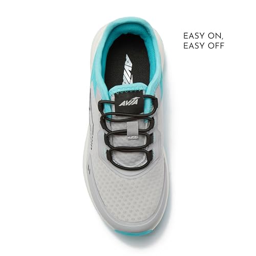 Avia Spark Slip On LED Light Up Boys and Girls Sneakers - Lightweight Tennis, Athletic, Kids and Toddler Light Up Shoes for Girls and Boys - Little Kid Shoes Size 11-34