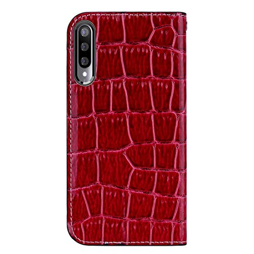 Coque Xiaomi Mi A3 étui cuir à rabat horizontal texture crocodile - 3