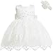 Produktbild AHAHA Baby Mädchen Prinzessin Kleid Blumenmädchenkleid Taufkleid Festlich Kleid Hochzeit Partykleid Festzug Babybekleidung