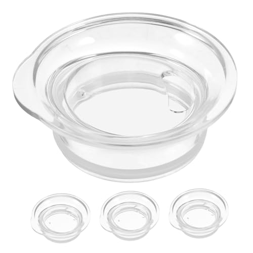 IMIKEYA 4piezas Funda Aislante para Taza De Yerba Mate De Tapa Protectora De Plástico Antipolvo Accesorios De Repuesto para Taza De Mate para Conservar El Calor