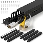 ZhiYo – ZhiYo Kabelkanal schwarz 240 cm(6 x L40cm) - Serverrack-Set 