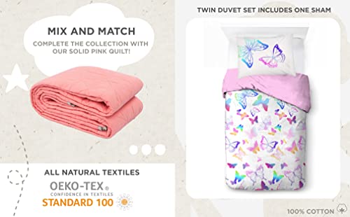 Saturday Park Multi Color Triangles Modern Luxury Full Sheet Set - 100% Cotton Soft Bedsheets - Includes: Flat Sheet, Fitted Sheet + 2 Pillowcases - Oeko-Tex Certified #TOP6