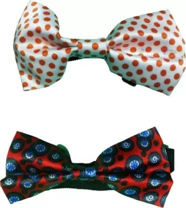 KAPOOR ENTERPRISE Bow Tie for Dog, Cat (Multicolor)