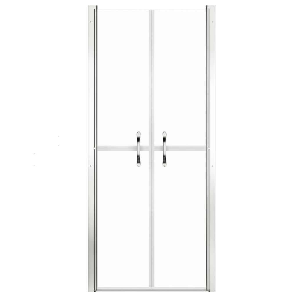 vidaXL Porte de Douche Porte de Cabine de Douche Accessoire de Salle de Bain Paroi de Douche Maison Intérieur ESG Transparent 71x190 cm
