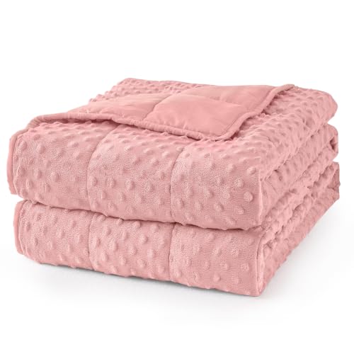 Image of Mr. Sandman Cooling Weighted Blanket for Adults, Queen Size 15 lbs, 60″x80″
