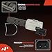 A-Premium Intake Engine Variable Valve Timing (VVT) Solenoid Compatible with Chrysler Sebring 2007-2010 & Dodge Journey 2009-2020 & Jeep Compass 2007-2017, Patriot 2007-2017, Replace# 4884695AA