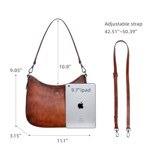 Iswee Shoulder Crescent Bag Crossbody Genuine Leather Purses for Women Handbags Trendy Satchel Designer Half Moon Pocketbooks3