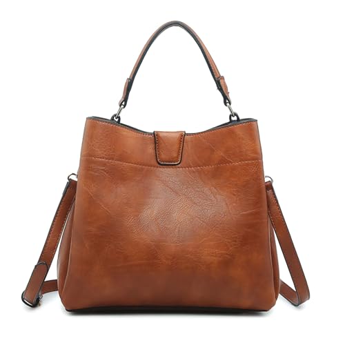 Bolso Satchel Hobo Tote para Mujer de Cuero Vegano Tati miniatura 1