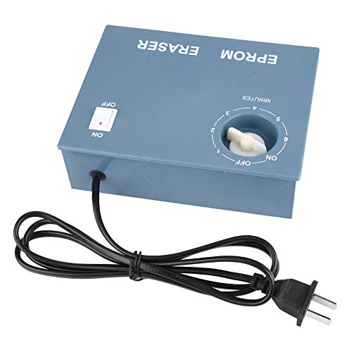 Oumefar AC 220V±20% Ultraviolet Radiation EPROM Eraser for EPROM Chips with CN Plug 160 * 120 * 48mm / 6.3 * 4.7 * 1.9in Approx 328g(CN Plug)