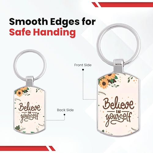 Image of Premium Printed Metal Keychain for Men & Women | High-Definition Artwork Print | Durable Key Ring for Car, Bike, Home & Office Keys | Stylish Decorative Key Holder Gift