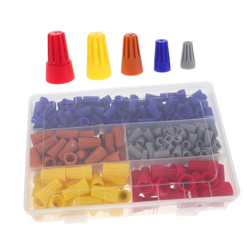 Connecteurs de câblage à vis kit 330 pièces capuchons de protection fils