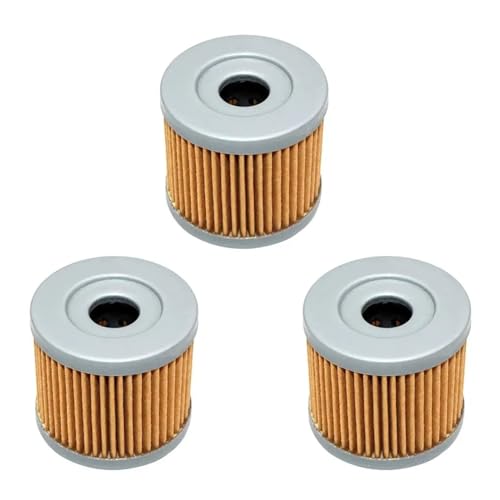 Filtro de aceite para moto Suzuki Burgman 125 y UH200 de 2002 a 2012, kit de 3 piezas