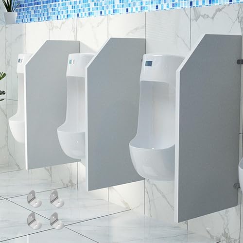 Pantalla de privacidad para urinario deflector divisor contra salpicaduras e incomodidad 2