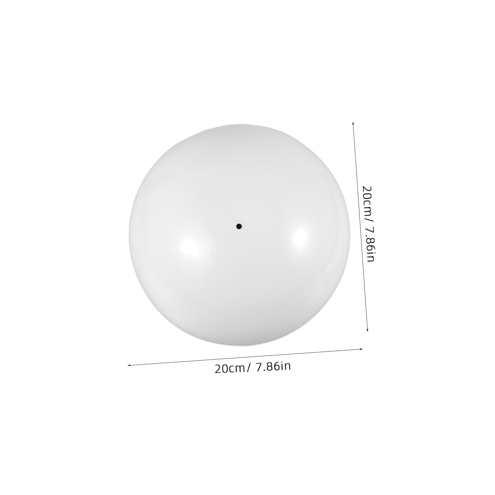 POPETPOP Reflective Gazing Ball Stainless Steel Garden Ball Polished Mirror for Artistic Decor and Photography