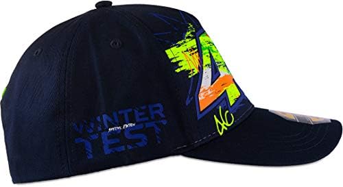 Casquette VR46 Valentino Rossi - Officielle - Rouge Foncé - Réglable - Coton/suede
