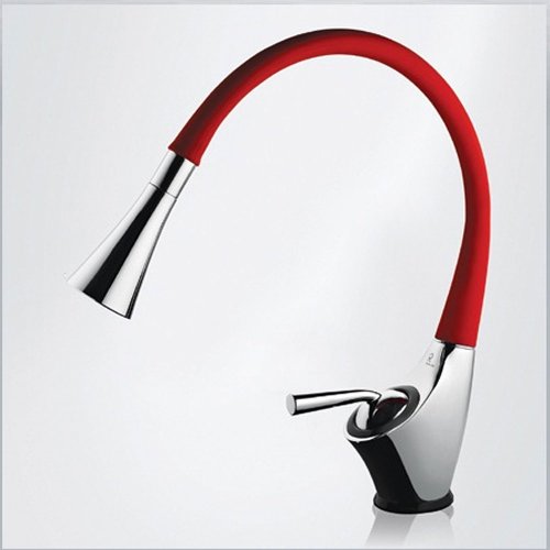 Royal TOTO SWAN Kitchen Faucet Deck mount sink faucet 2-function RED