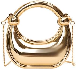 Women's Mini Crescent Acrylic Designer Luxury Bags Clutch Purse Bag Crossbody Shoulder Handbags