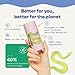 SKINREFIT Slip'stick Body Balm - 10% AHA 2% BHA Exfoliating Body Lotion Stick, Moisturize Rough & Bumpy Skin, Salicylic & Glycolic Acid Lotion Bar, Cracked Heels & KP Bump Eraser, Strawberry Legs 3 OZ