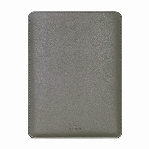 Image of Comfyable Laptop Sleeve 13 Inch Precisely Compatible with MacBook Air M5 2026 & MacBook Pro /Neo A18, Faux Leather Cover Case, Khaki Green