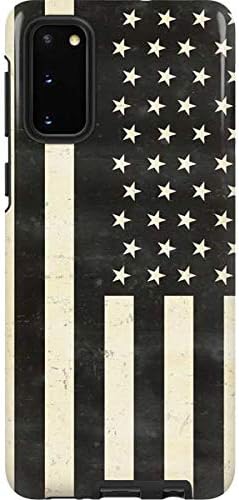 Skinit Pro Phone Case Compatible with Galaxy S20 - USA Soccer Flag Design