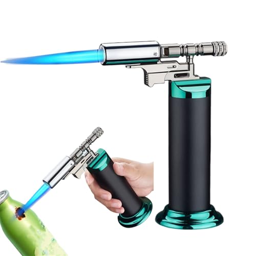 Encendedor metálico recargable a butano, diseño portátil miniatura 1