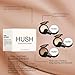 Wenrny Hush Glow Cosmetics Foundation Cushion for Women,2 Pack Face Makeup Foundation with Mushroom Head Puff,Moisturizing,Long-Lasting For All Skin Types,Full Coverage Face Concealer (Ivory White)