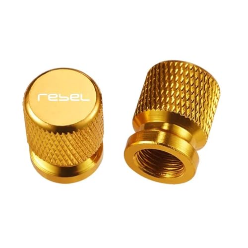 Bouchons de valve de pneu moto pour Honda Rebel 500 CMX 300 aluminium anodisé or