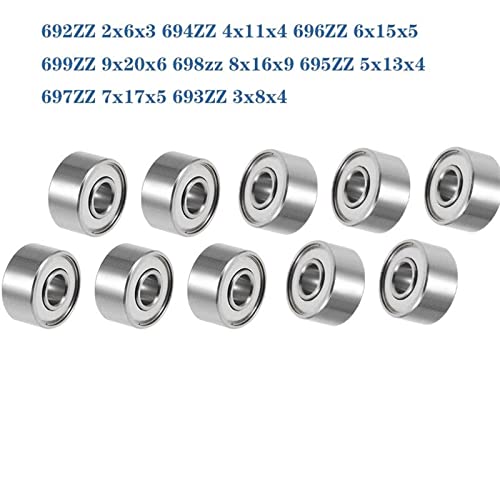 Roulements à billes 696ZZ en acier robuste pour drone de course DJI - 4