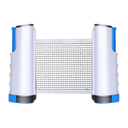 Nolvireth Retractable Ping-Pong Net, Portable Ping-Pong Net with Adjustable Clamps, for Home, Office, Kitchen or Outdoor Play - Image 8
