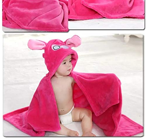 Image of BRANDONN Baby Blanket New Born Soft Coral Wrapper Cum A /C Blanket for Baby Boys and Baby Girls