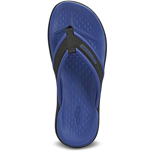 Chinelo 921, Olympikus, Adulto-Unissex, Preto/Marinho, 43/44