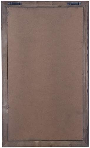 Everly Hart Collection Rustic to Do List Mount Whiteboard Wall Décor, 13" x 22", Wood