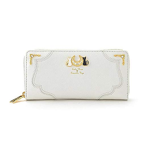 cultofmoon Sac Luna 20e Anniversaire De Sailor Moon Portefeuille Bourse, Blanc