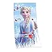 Produktbild Herding Disney's Die Eiskönigin 2 Velourstuch, Baumwolle, blau, 75x150cm