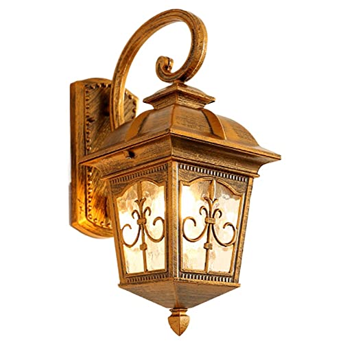 Lanterne murale rétro extérieure étanche E27 luminaire de jardin HLTYGWX