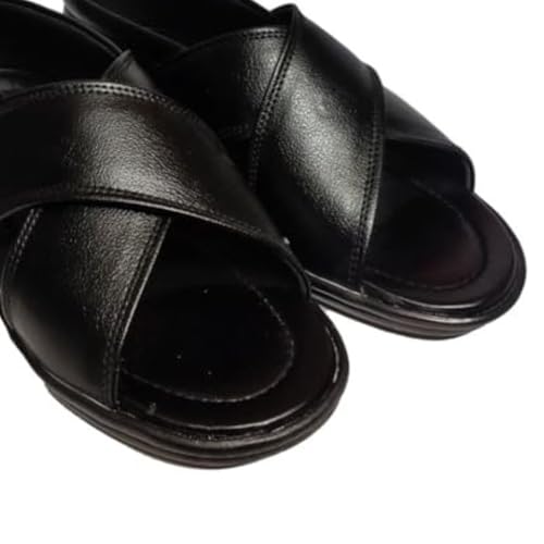 Image of Mens Sandals Casual Fisherman Sporty Summer Closed Comfortable Toe Sandals with Premium PU Padding And Synthetic Sandal