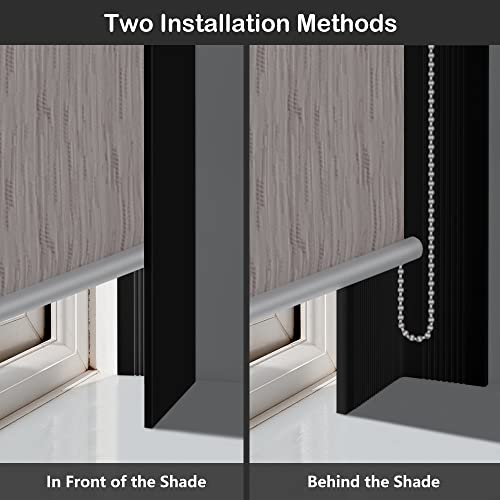 Seeye Blackout Pvc Light Blockers For Window Blinds And Shades, Light Blocking Strips Block Light Along Two Sides Of Windows For Bedroom Nursery, Easy To Install(Black, 29.5" L X 1.4" W X 0.8" H-4Pcs) #TOP4