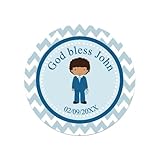 2.5-6cm Etiquetas adhesivas comunión.Pegatinas Personalizadas Comunion o Bautizo con Nombre y Fecha, Pegatinas personalizadas con nombre y fecha para los regalos de tus invitados (A,6cm-96pcs)