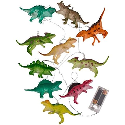 Luces de hadas de dinosaurio, 10pcs LED Cover