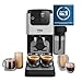 Beko CaffeExpertoTM CEP5304X Semi Automatic Espresso machine | Colour Touch Display | Integrated Milk Jug | Dual Nozzle | 15 Bar pressure | Silver | Easy cleaning